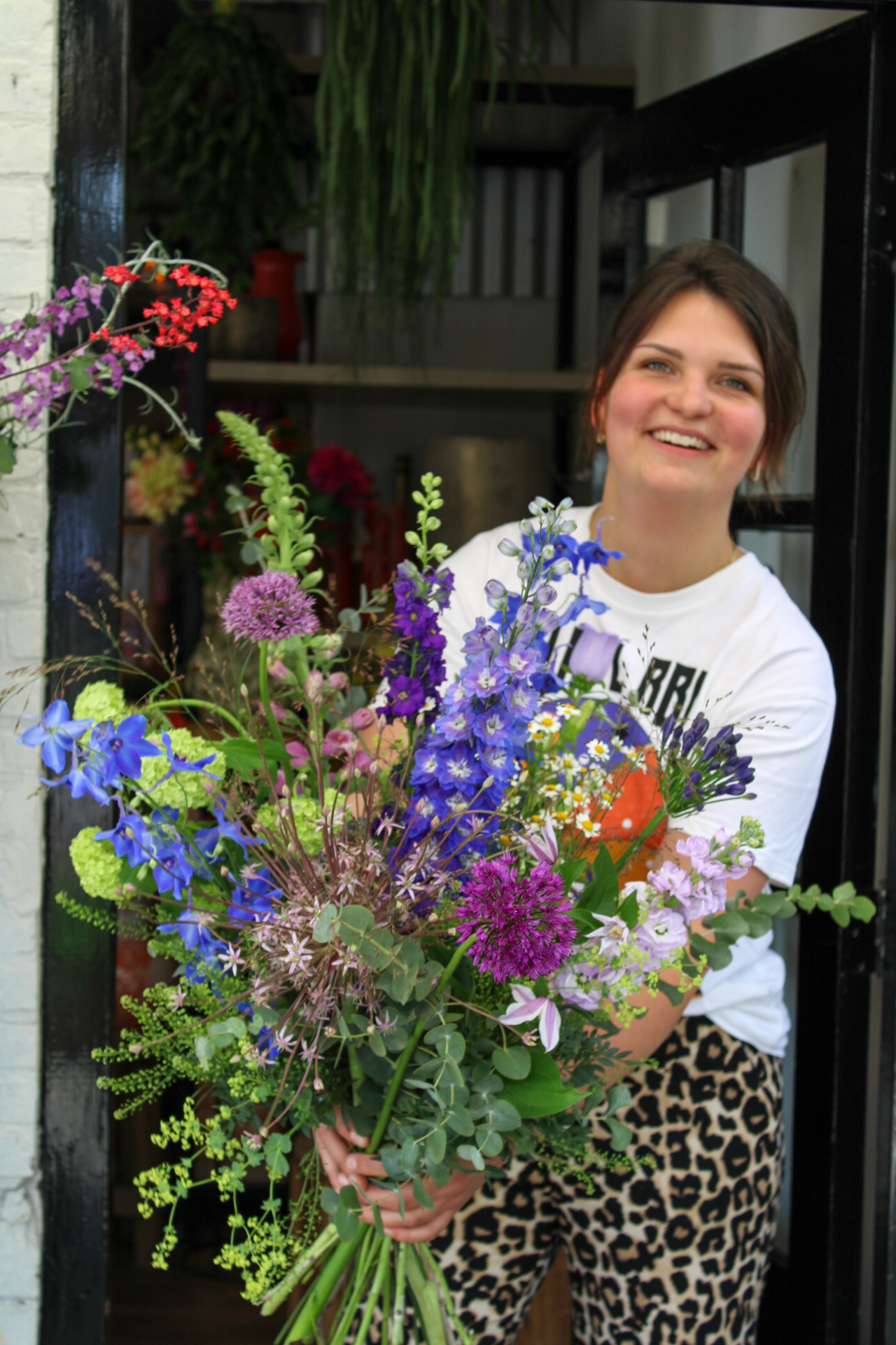 Plukboeket Zomers blauw
