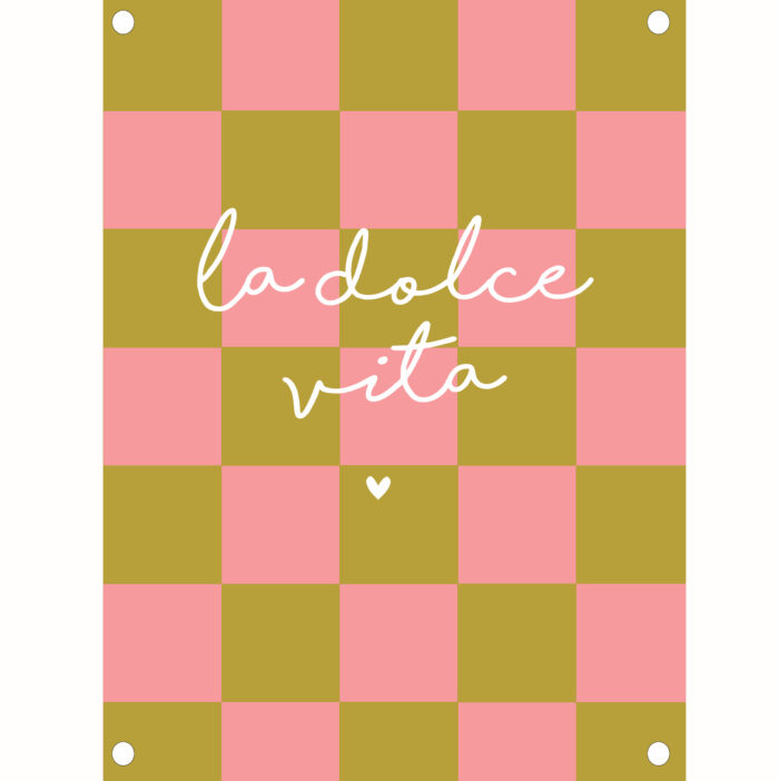 Tuinposter La dolce vita